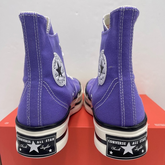 Converse Mn A12523C
CHUCK 70 PLUS HI
VIPER VIOLET/EGRET Purple High-Top Sneakers - Picture 13 of 16